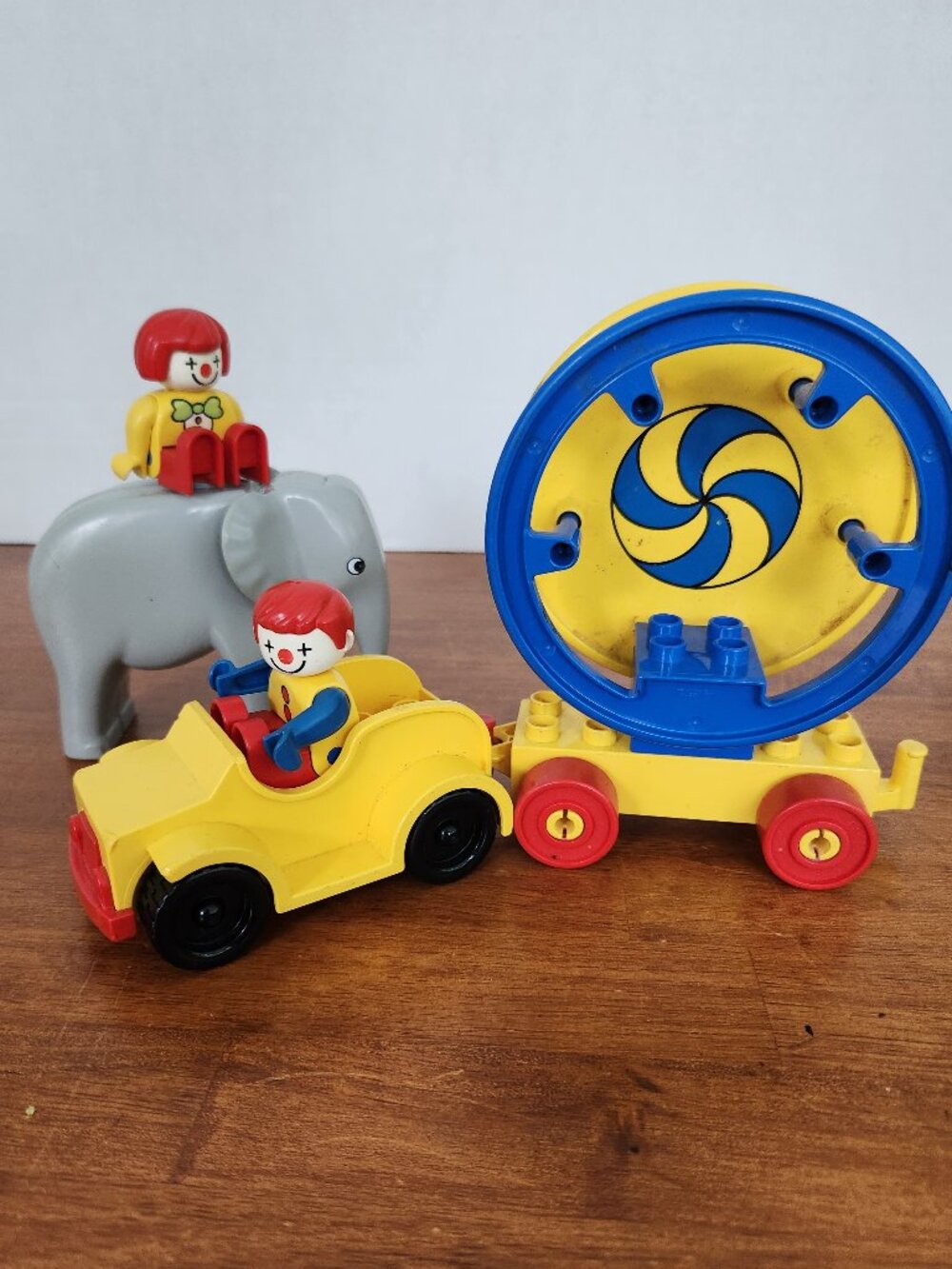 Vintage Lego Duplo CLOWN PARADE Set 2651 Circus Elephant 1989 T7